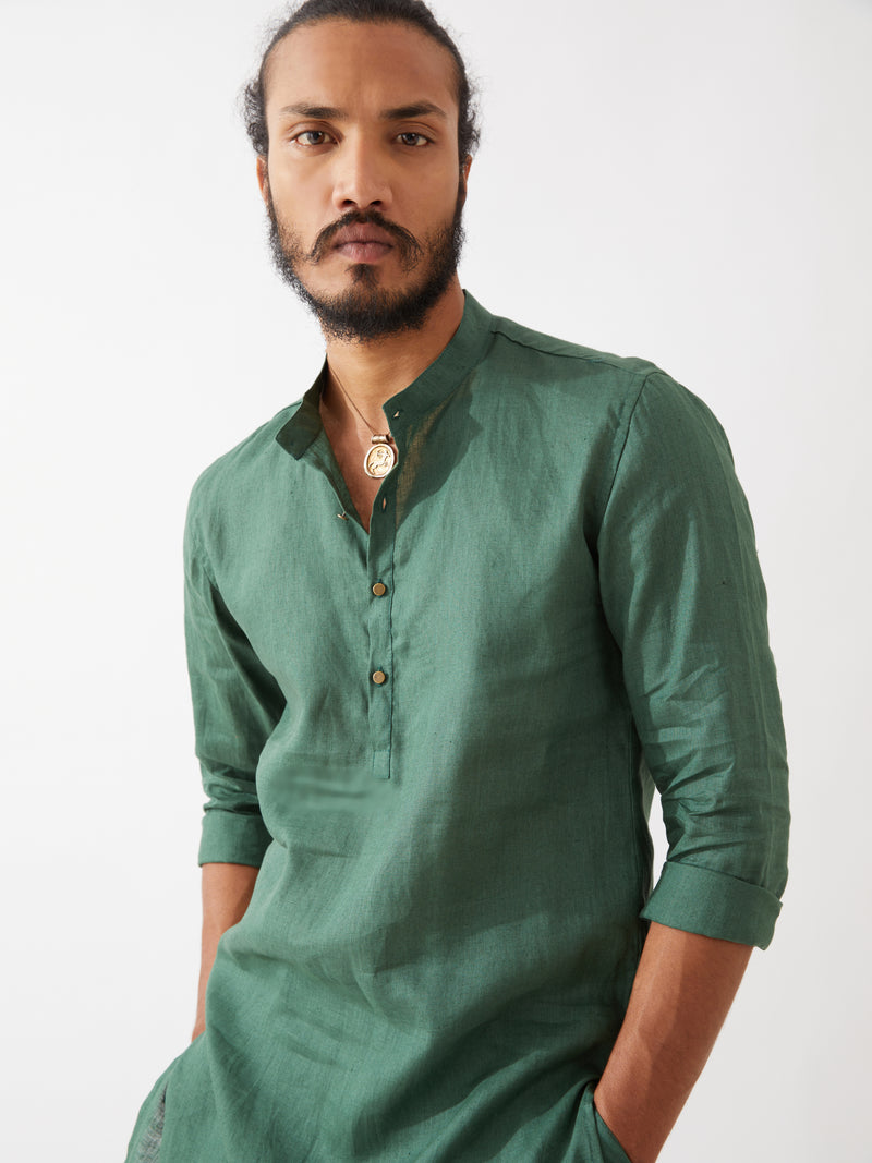 FINN KURTA SET - GREEN