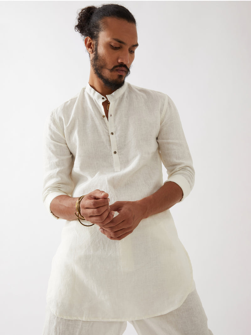 FINN KURTA SET - WHITE