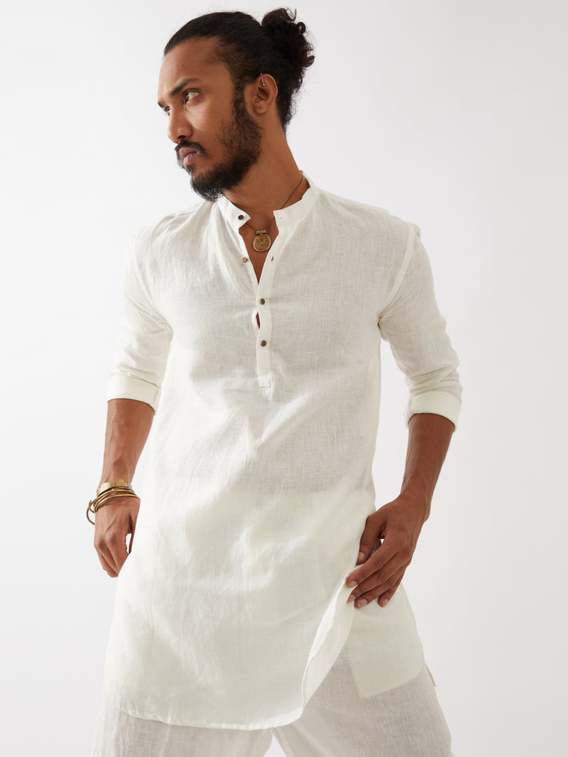 FINN KURTA SET - WHITE