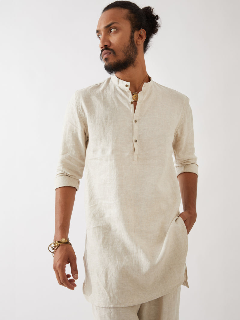 FINN KURTA SET - IVORY