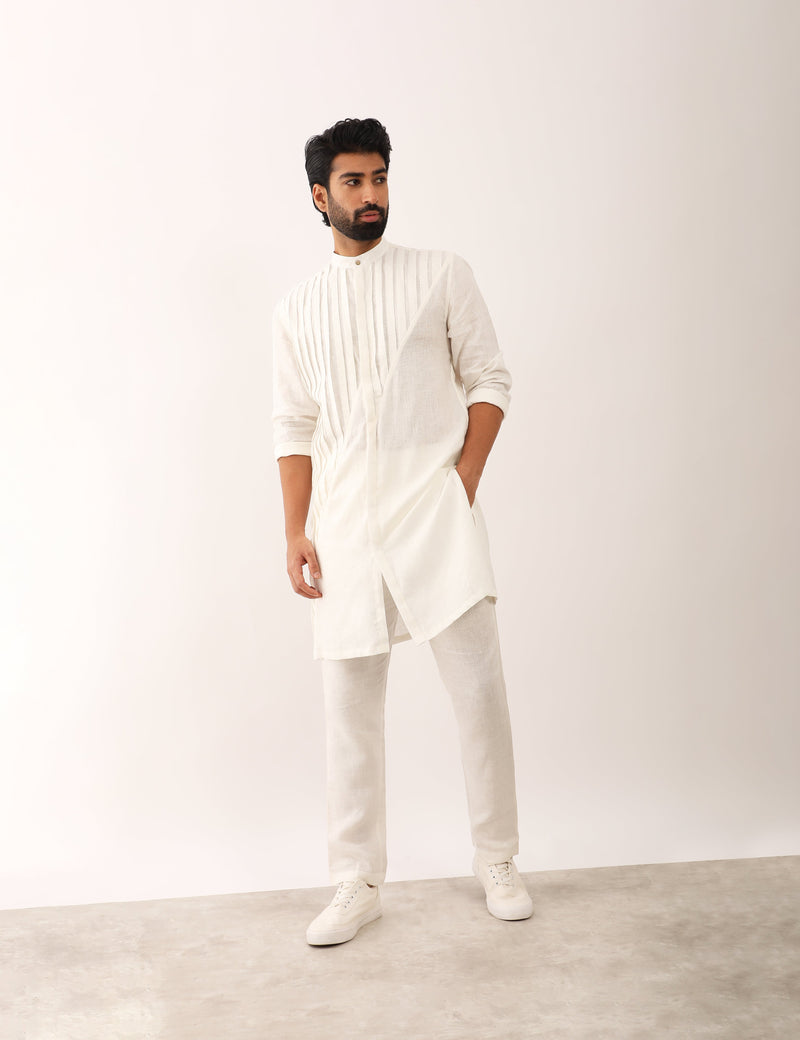 AARAV KURTA- WHITE