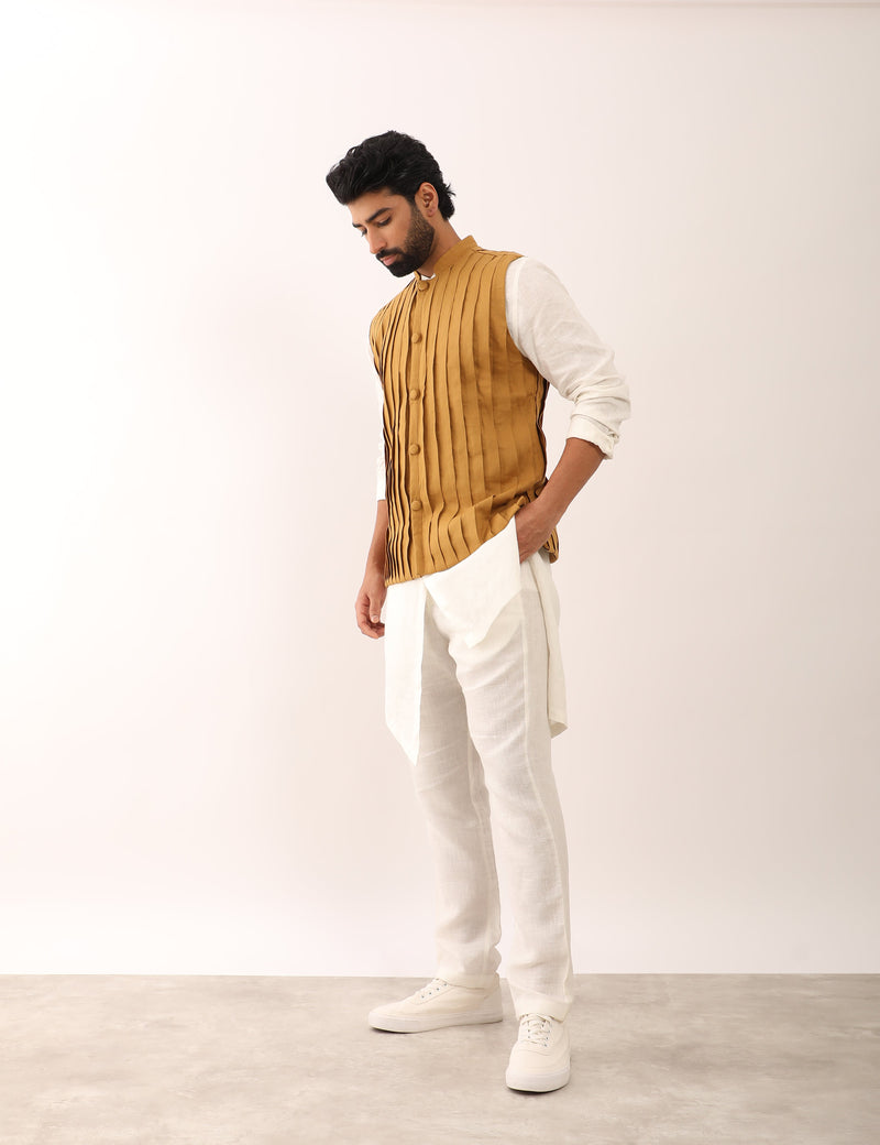 AARAV BANDI LOOK- MUSTARD