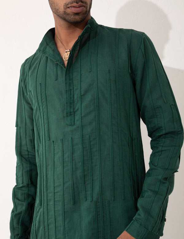 ERMAC KURTA  -  GREEN