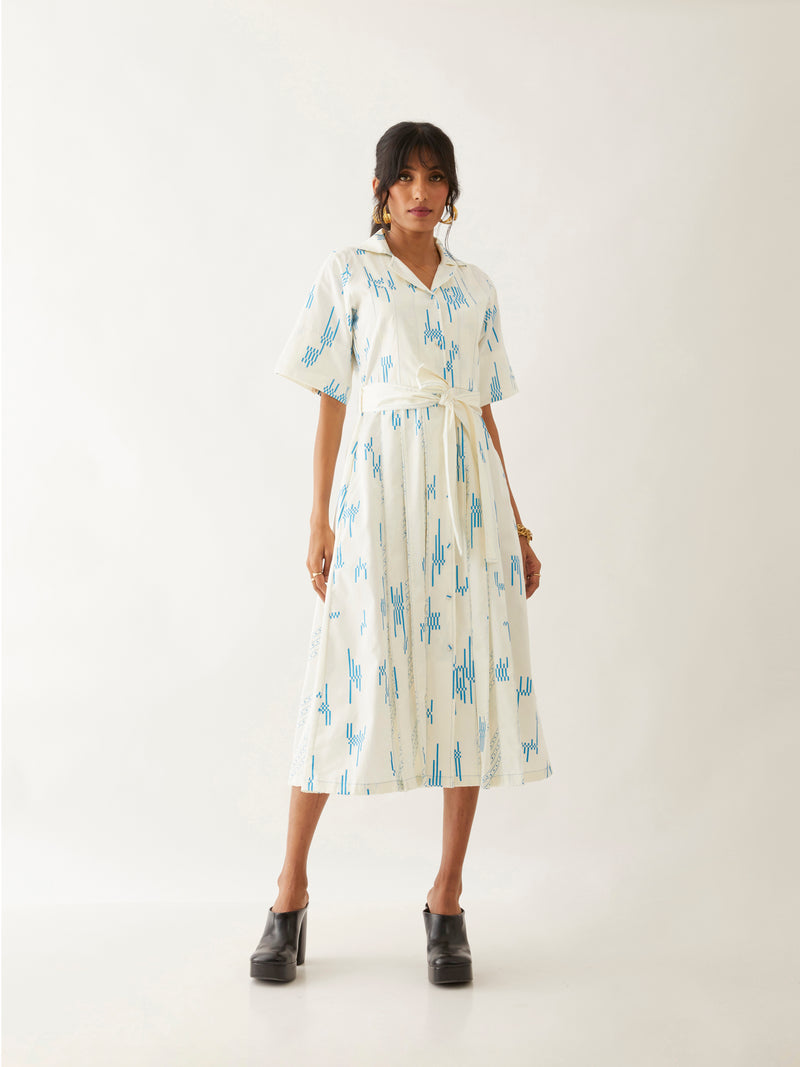 MIYOKO DRESS - OFF WHITE