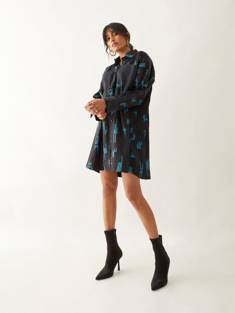 ROONIE DRESS - BLACK