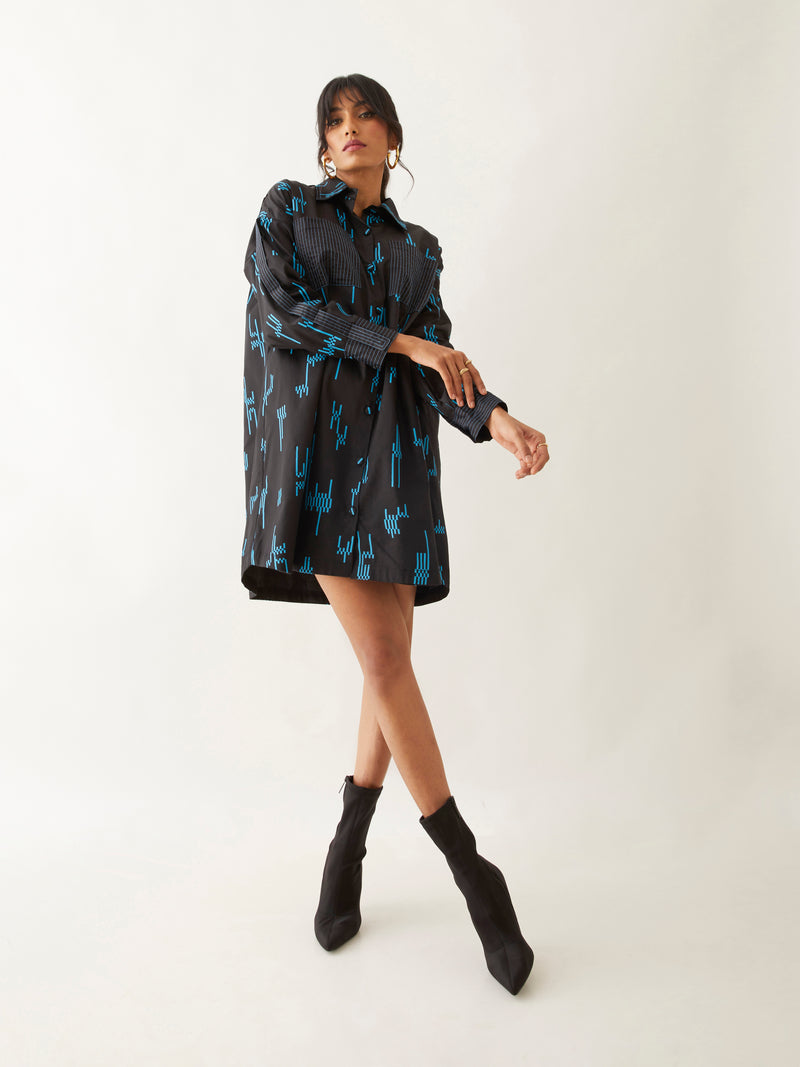 ROONIE DRESS - BLACK