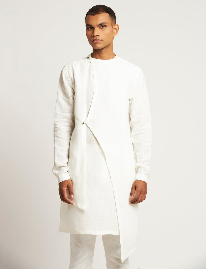 RANKA KURTA - WHITE