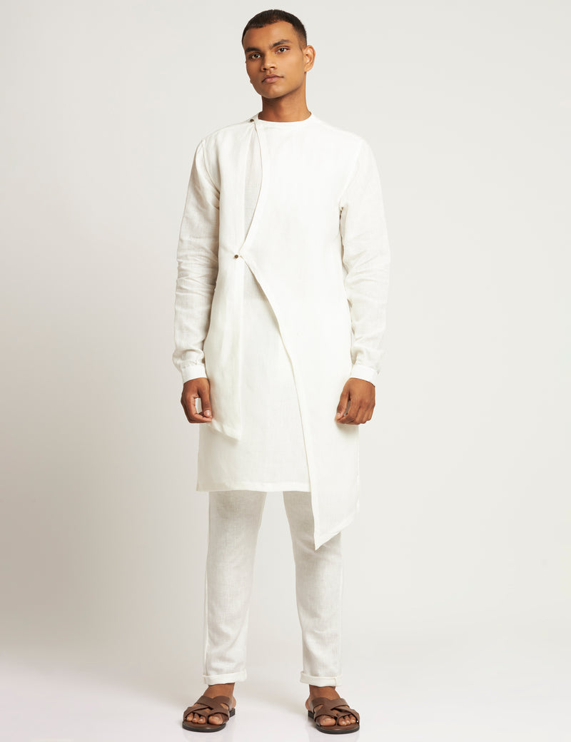 RANKA KURTA - WHITE