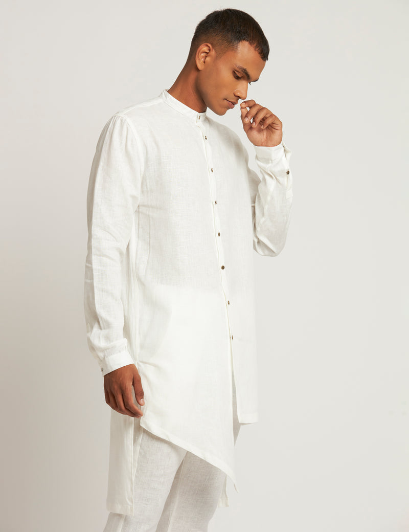 GURUNG KURTA - WHITE