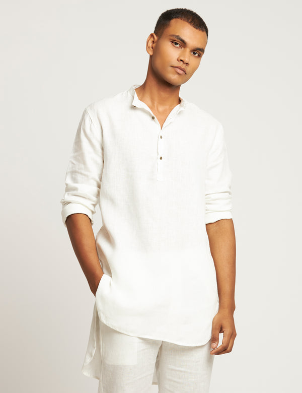 AMBAR KURTA - WHITE