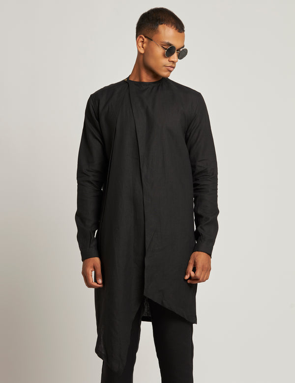 BIJA KURTA- BLACK