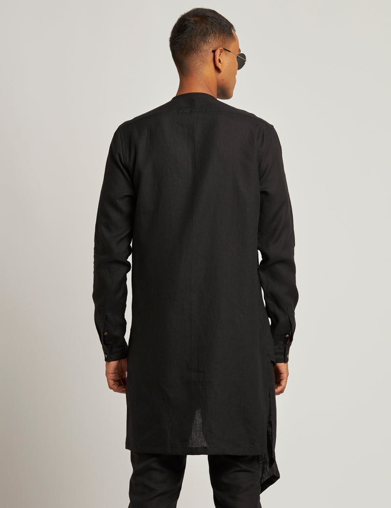 BIJA KURTA- BLACK