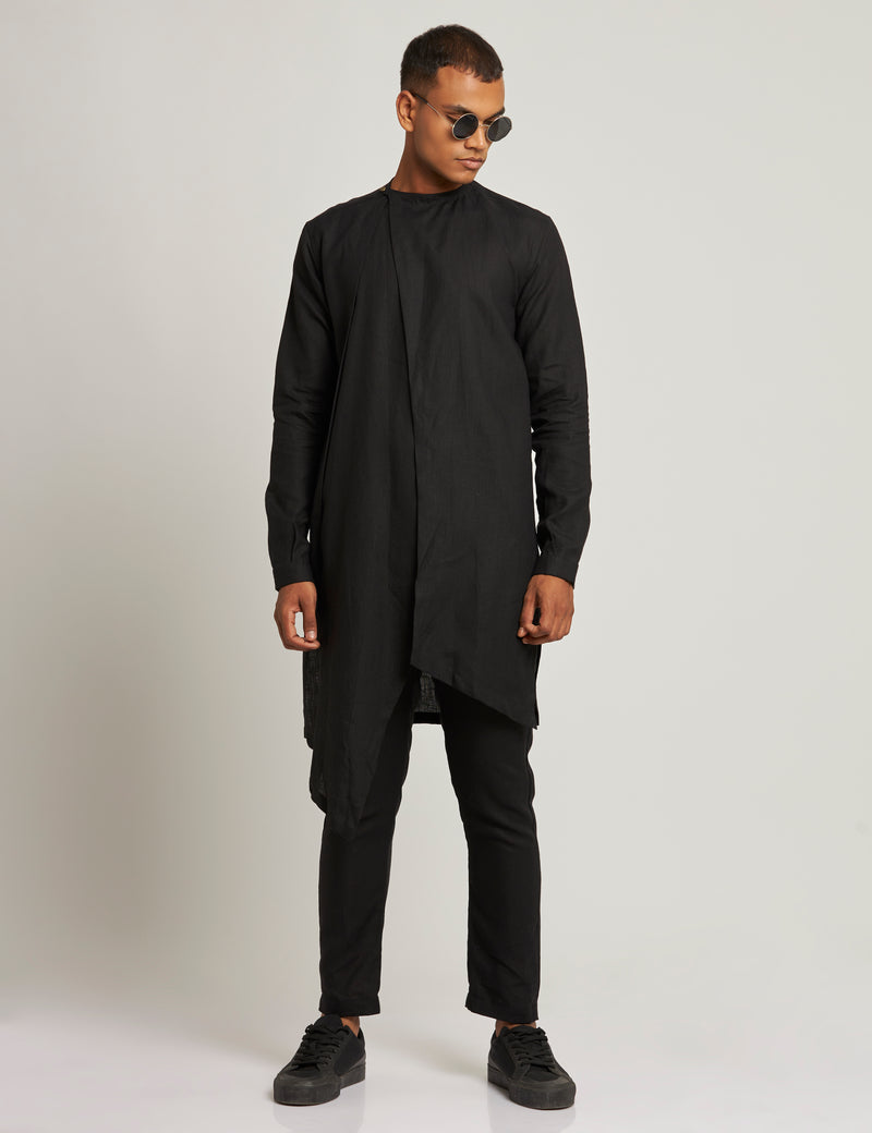 BIJA KURTA- BLACK