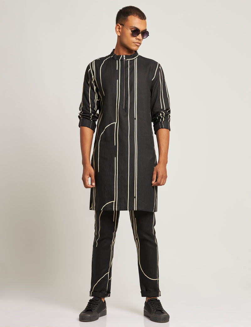 FALCON KURTA TRACKS - BLACK