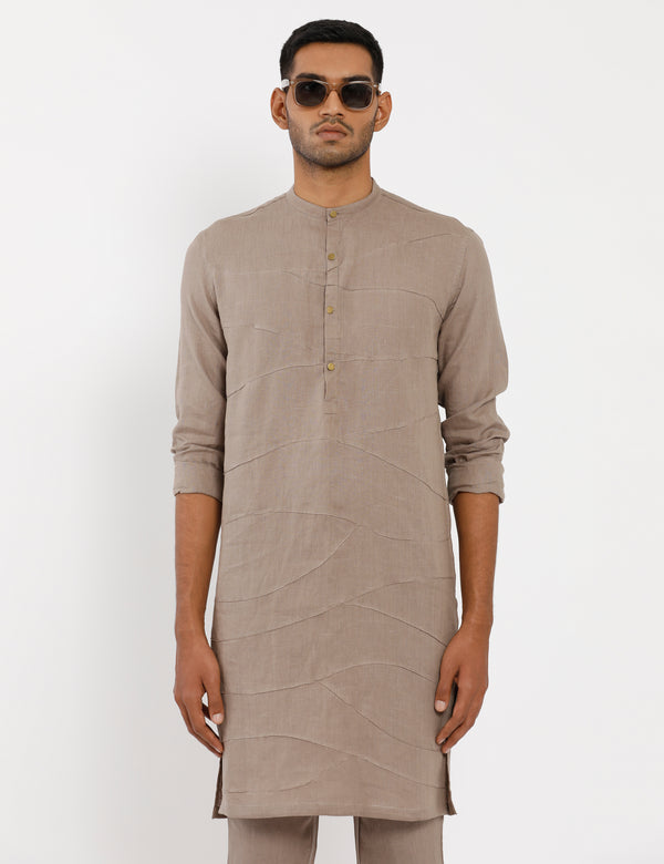 DESERT KURTA - STONE