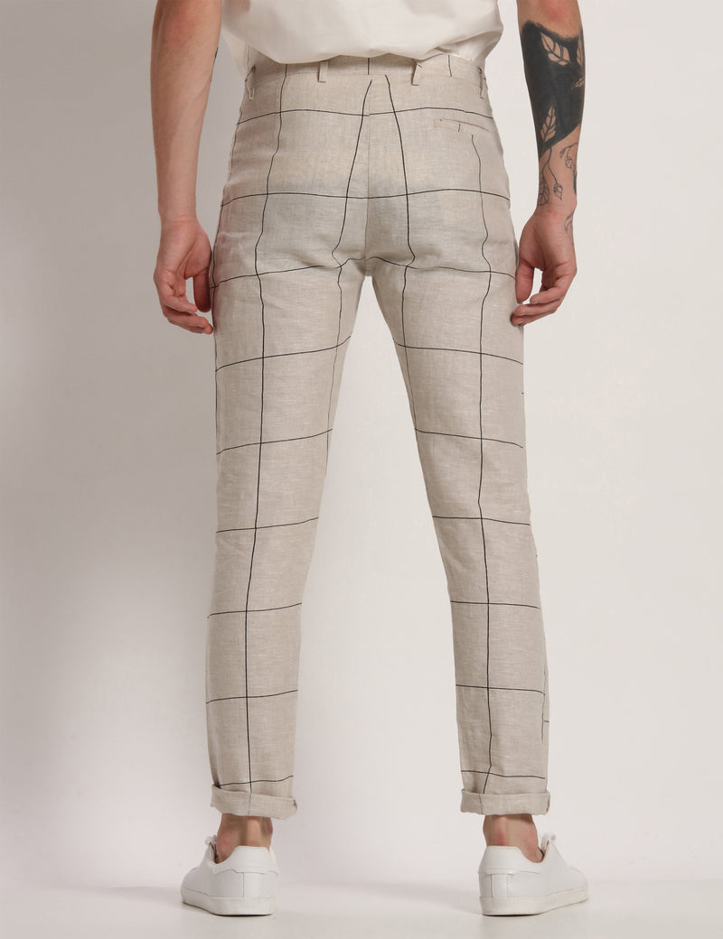 TOCO PRINTED TROUSER - IVORY – Son Of A Noble