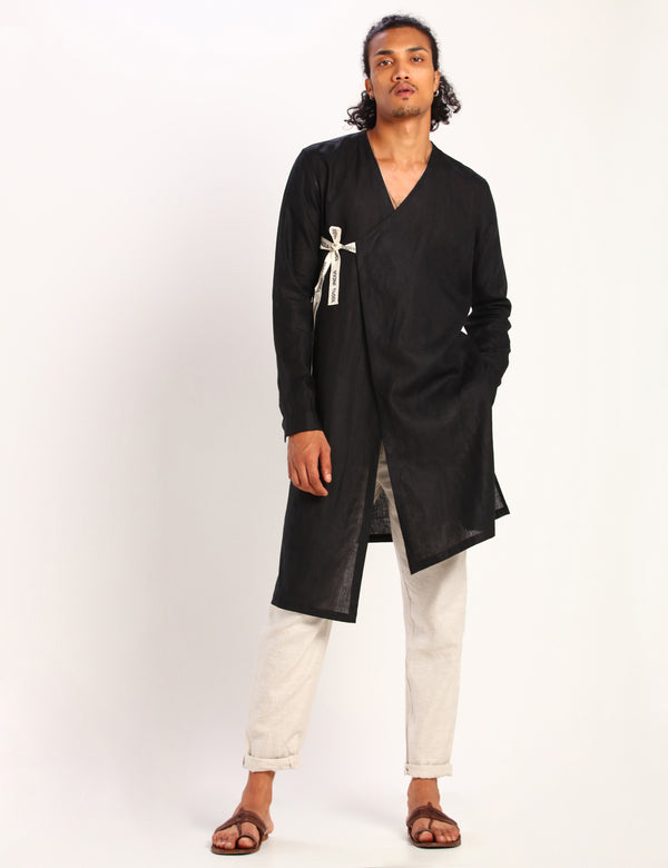 YEMEN - TESS - BLACK - IVORY SET