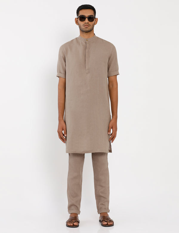 AAVIS KURTA - STONE