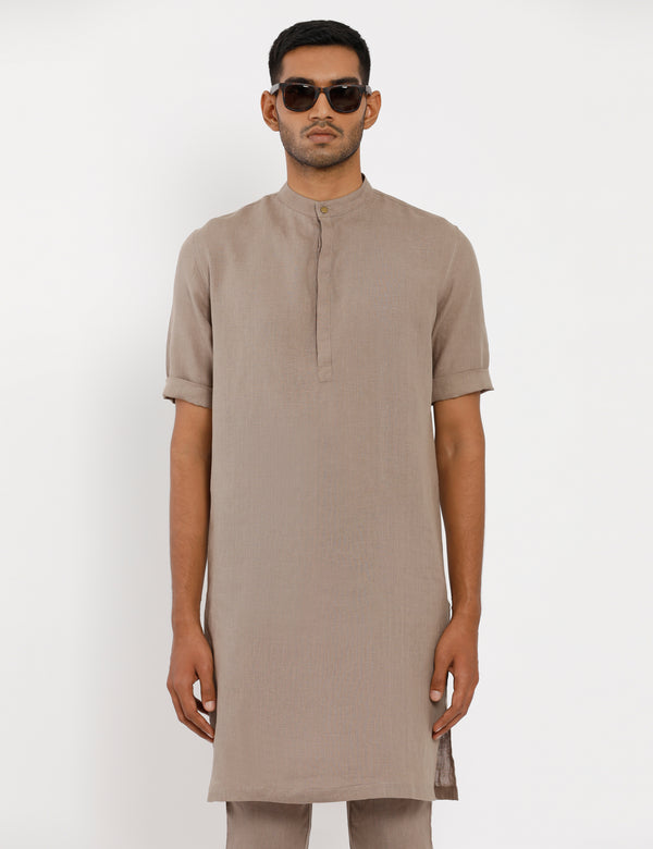 AAVIS KURTA - STONE