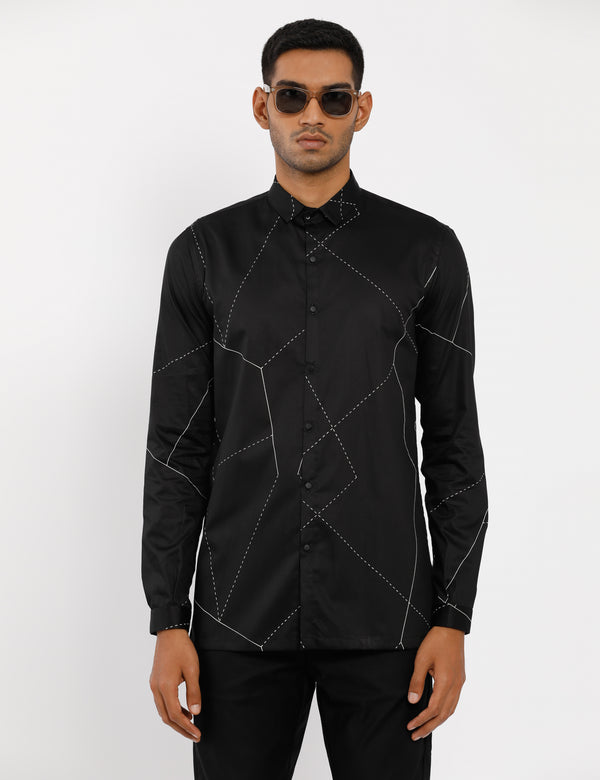 COLE SHIRT - BLACK