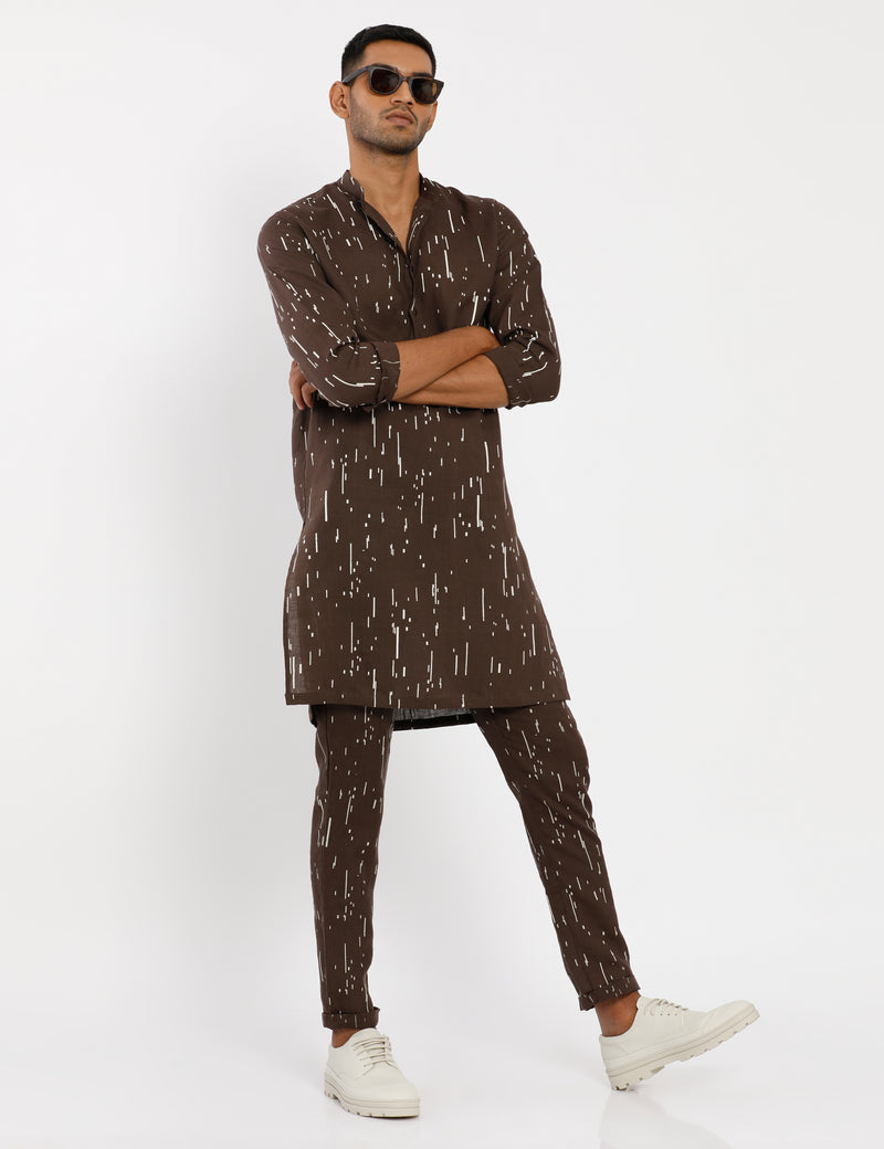 SHERWOOD KURTA SEASONS - BROWN