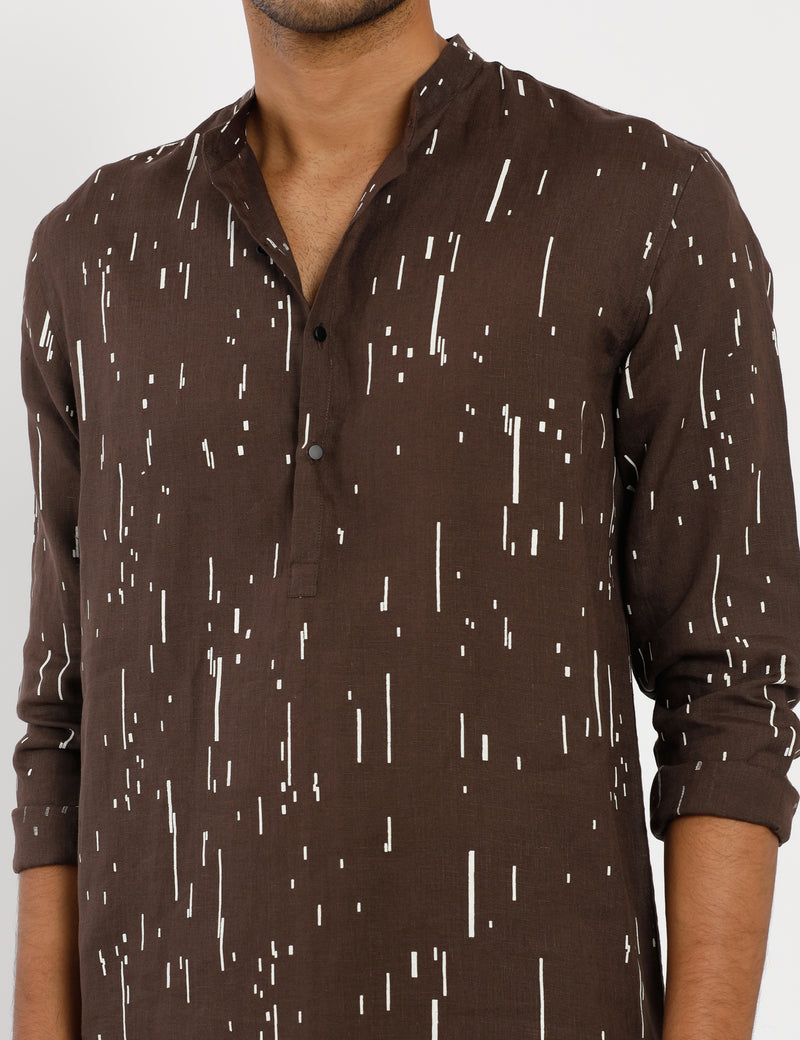 SHERWOOD KURTA SEASONS - BROWN