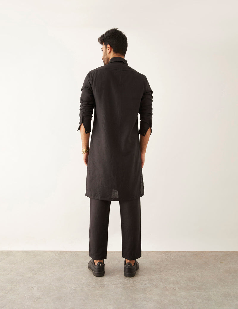 ZEND - KURTA - BLACK