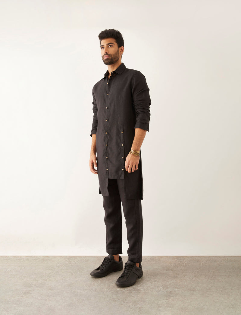 ZEND - KURTA - BLACK