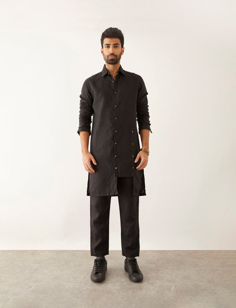 ZEND - KURTA - BLACK