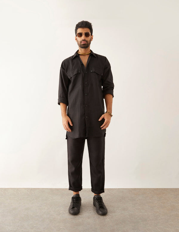 CAI - KURTA - BLACK