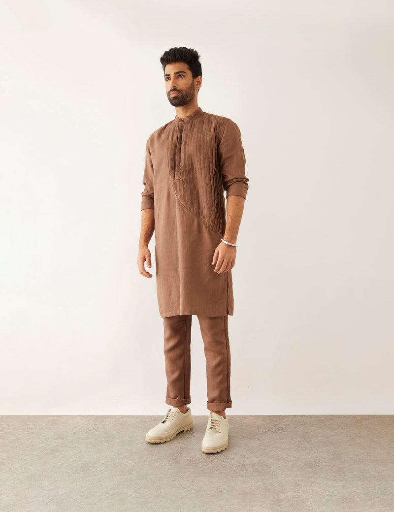 ROAN - KURTA - BROWN