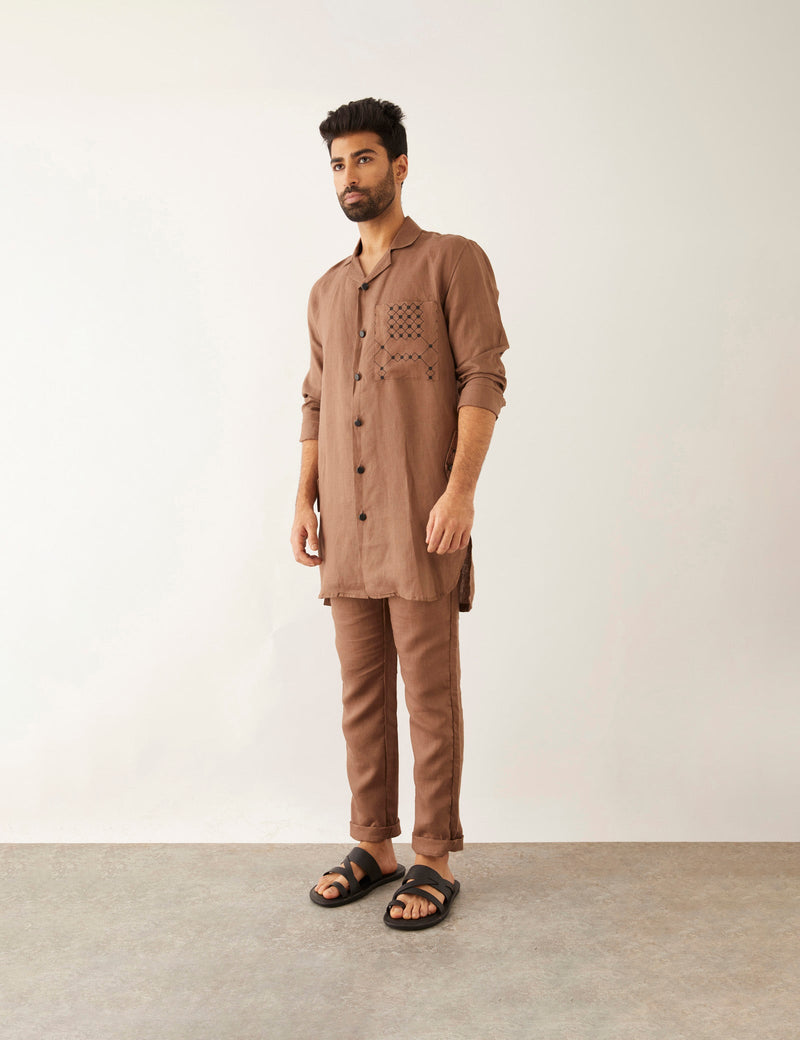 BAB KURTA - BROWN