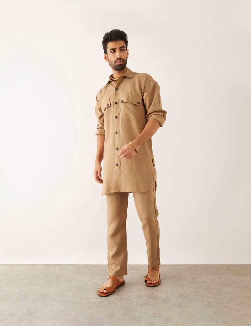 CAI KURTA - KHAKI