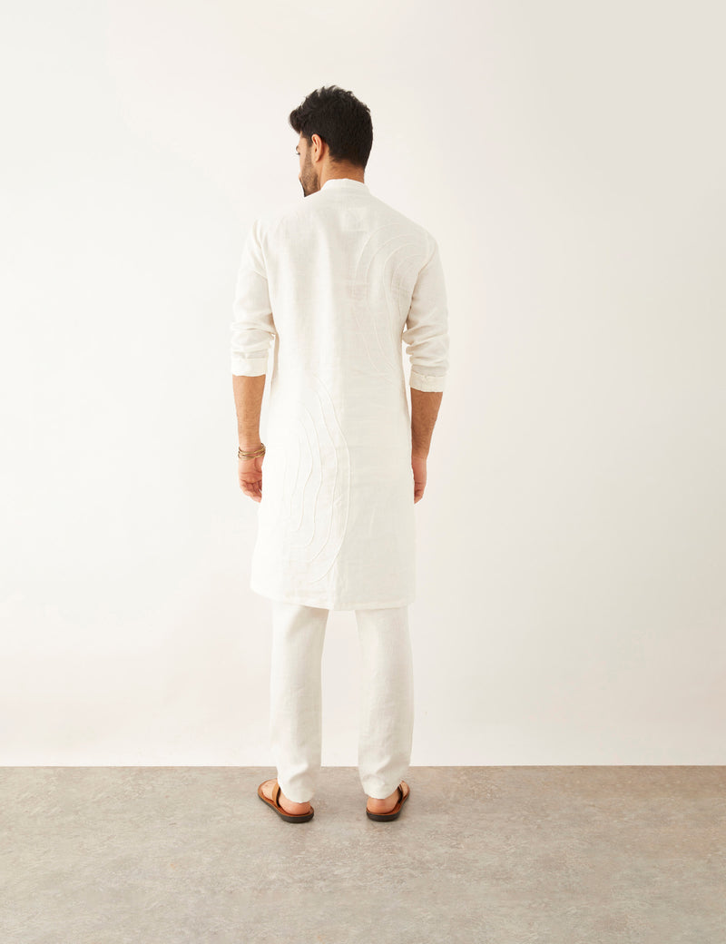 FEZ - KURTA - SET - WHITE