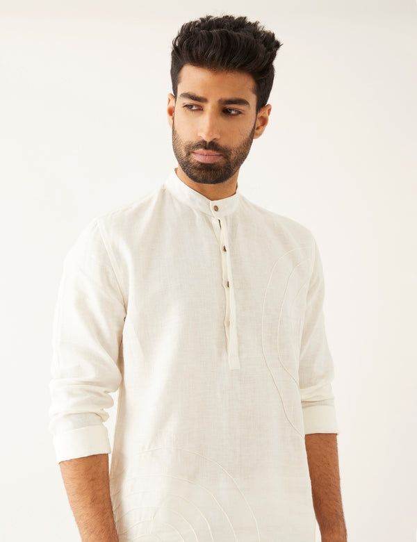 FEZ - KURTA - WHITE