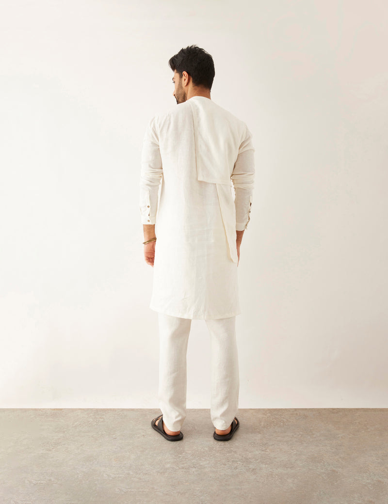 DAHA - KURTA - WHITE