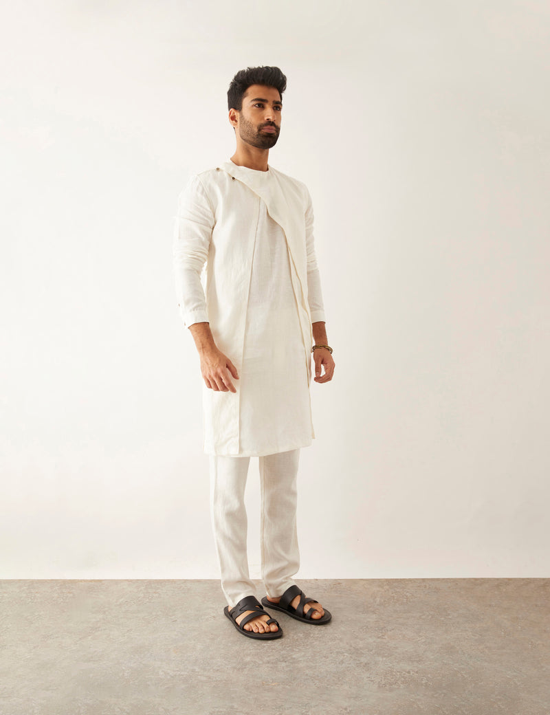 DAHA - KURTA - WHITE