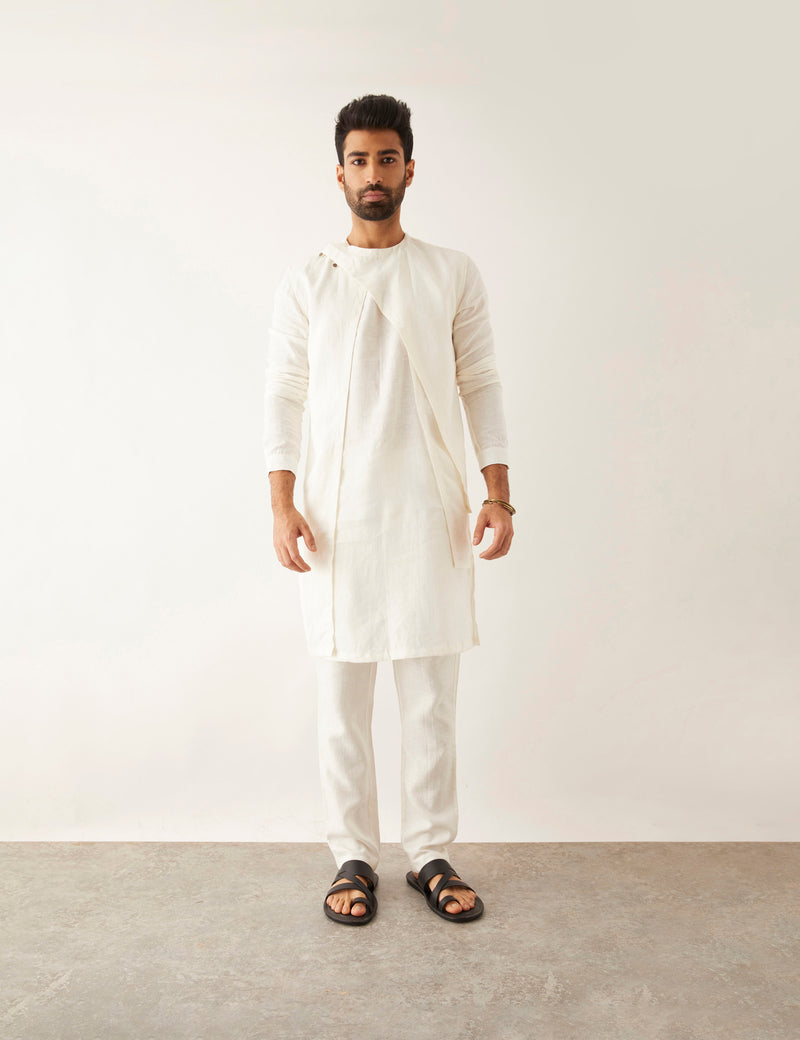 DAHA - KURTA - WHITE