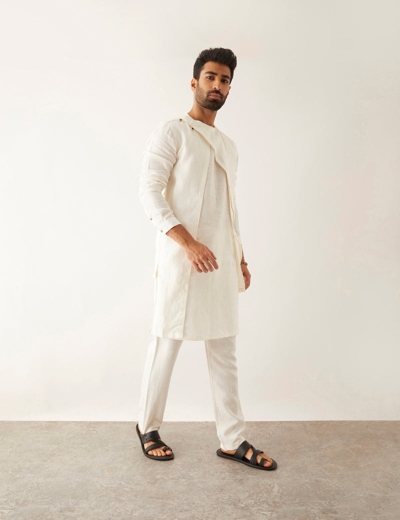 DAHA - KURTA - WHITE