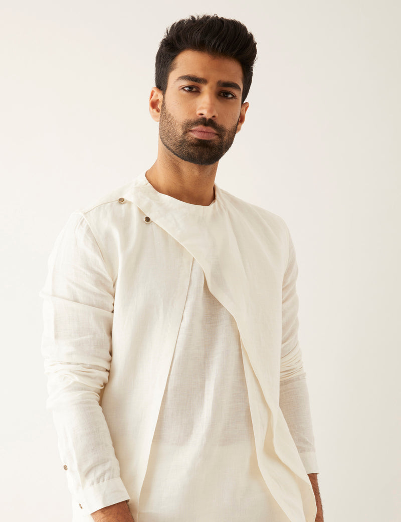 DAHA - KURTA - WHITE