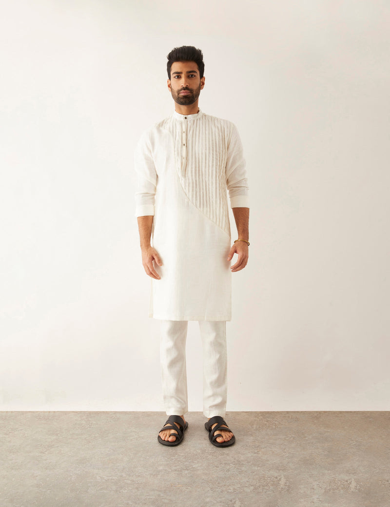 ROAN - KURTA - WHITE