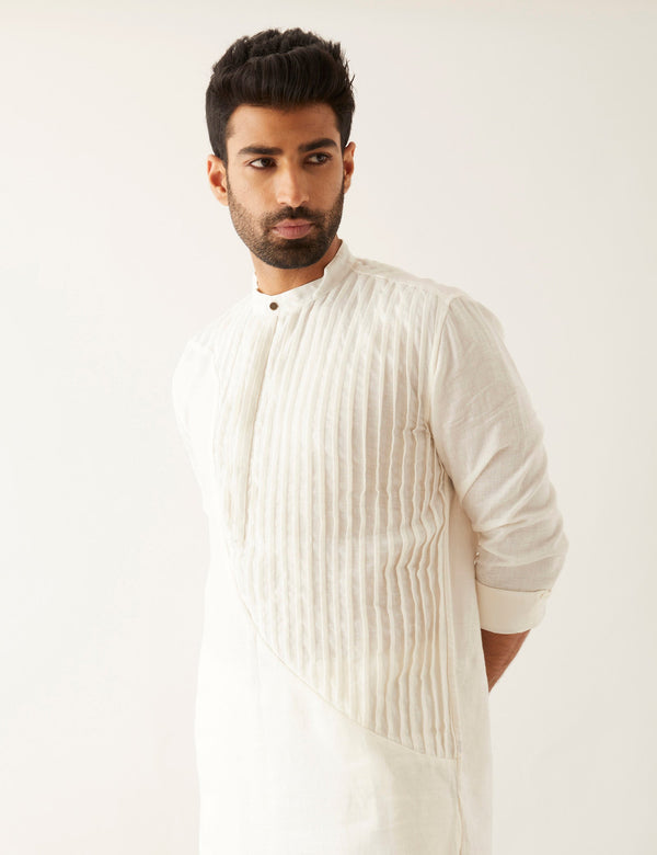 ROAN - KURTA - WHITE