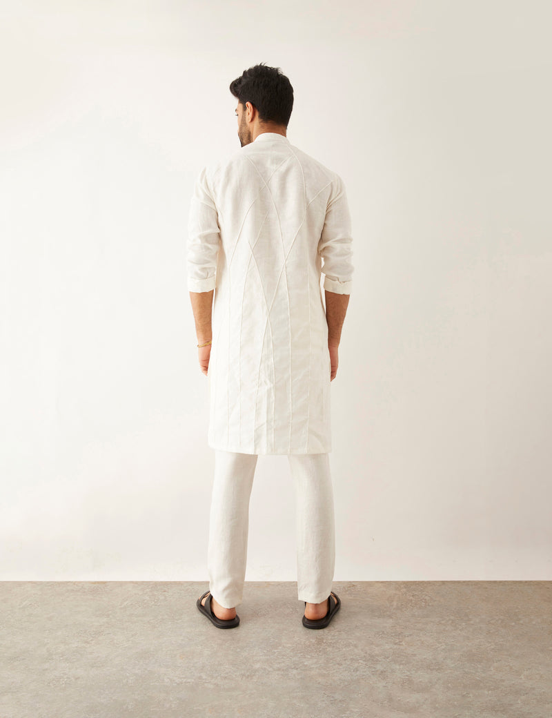 STELA KURTA - WHITE