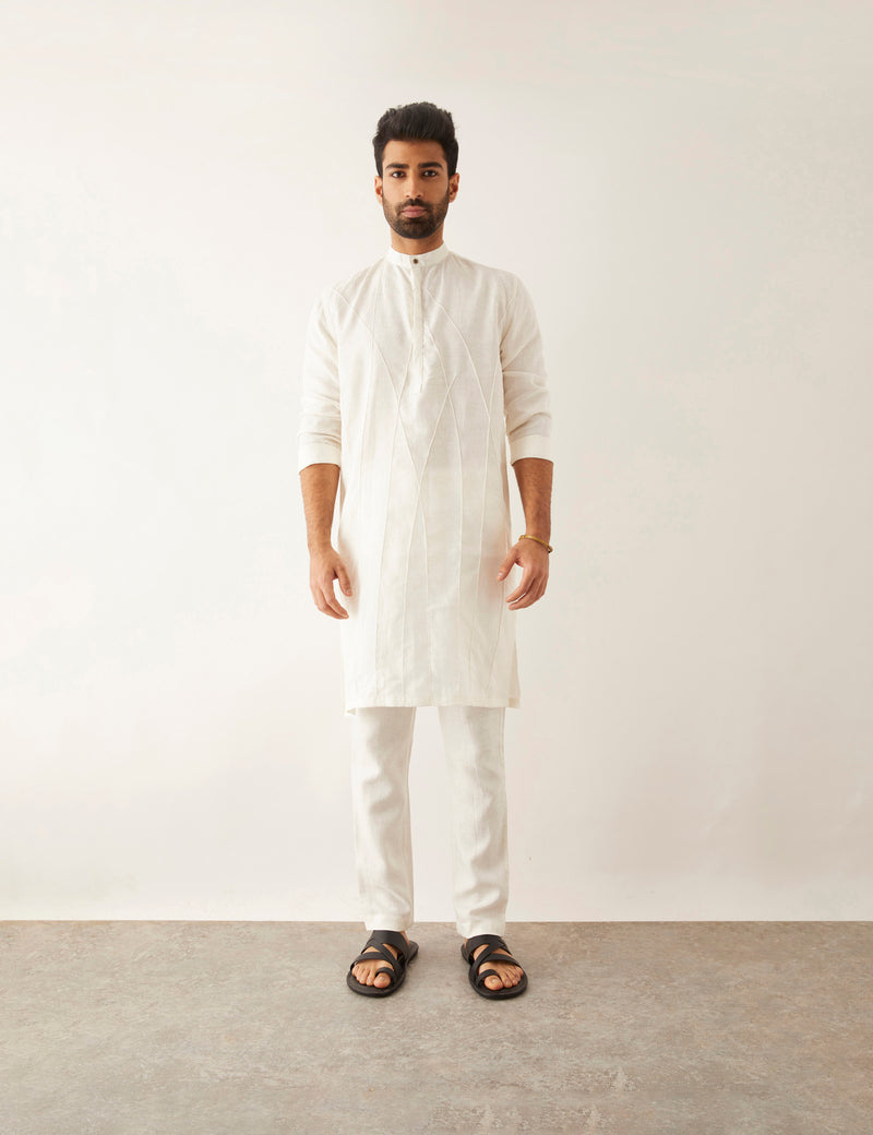 STELA KURTA - WHITE