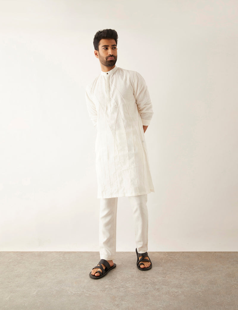 STELA KURTA - WHITE