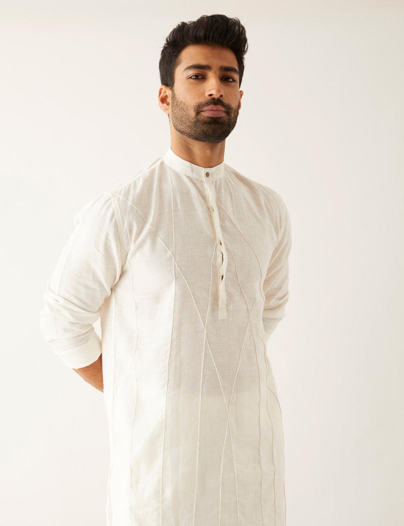 STELA KURTA - WHITE