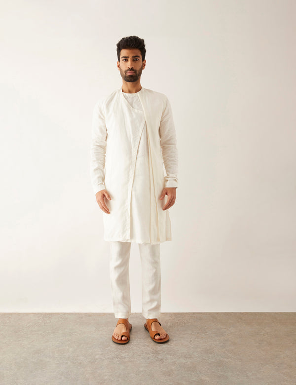 TABBY - KURTA - WHITE