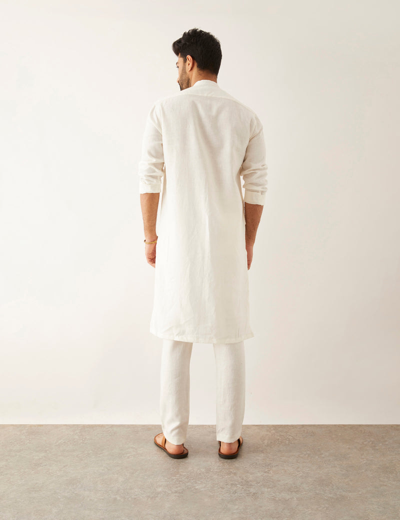 AAKI - KURTA - WHITE