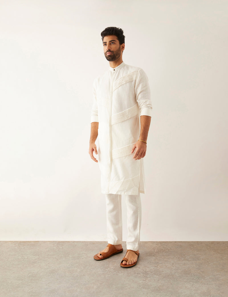 AAKI - KURTA - WHITE