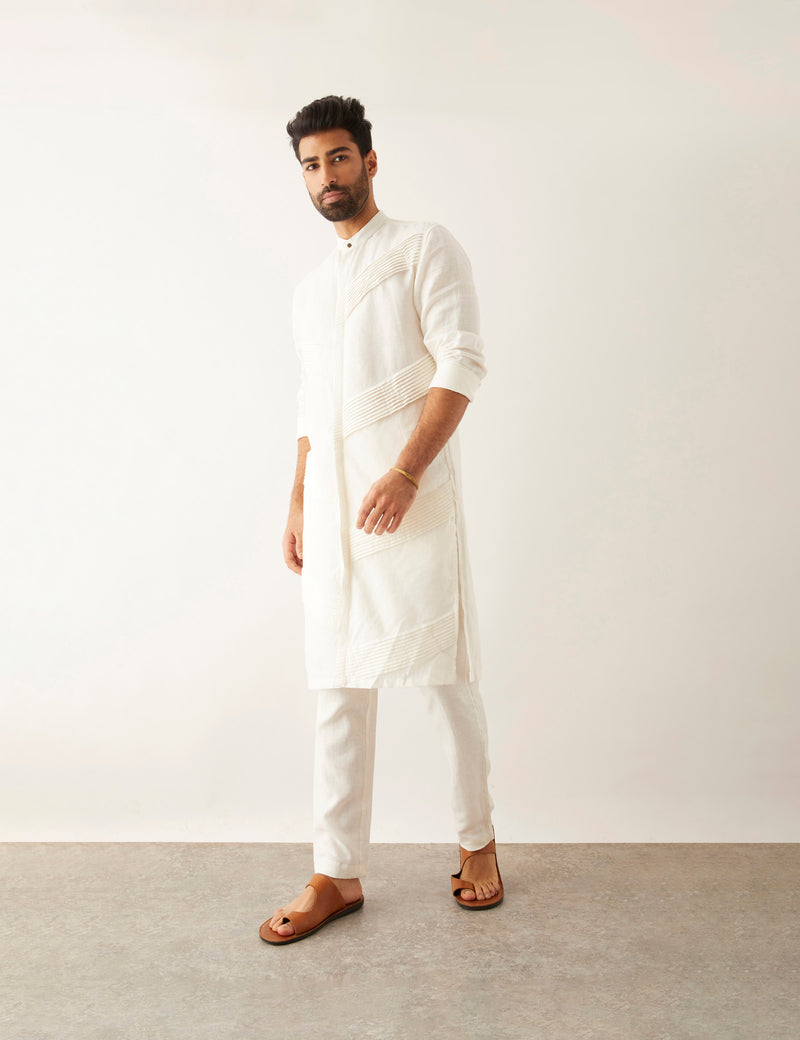 AAKI - KURTA - WHITE